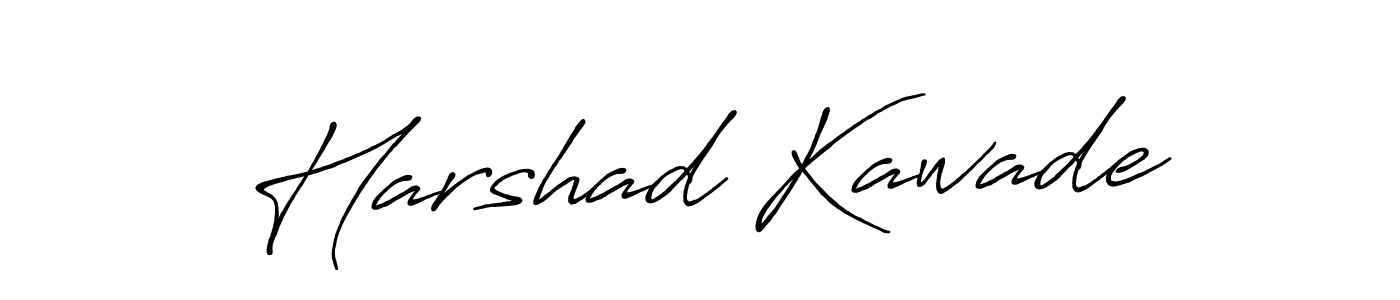 if you are searching for the best signature style for your name Harshad Kawade. so please give up your signature search. here we have designed multiple signature styles  using Antro_Vectra_Bolder. Harshad Kawade signature style 7 images and pictures png