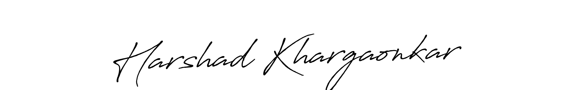 Here are the top 10 professional signature styles for the name Harshad Khargaonkar. These are the best autograph styles you can use for your name. Harshad Khargaonkar signature style 7 images and pictures png