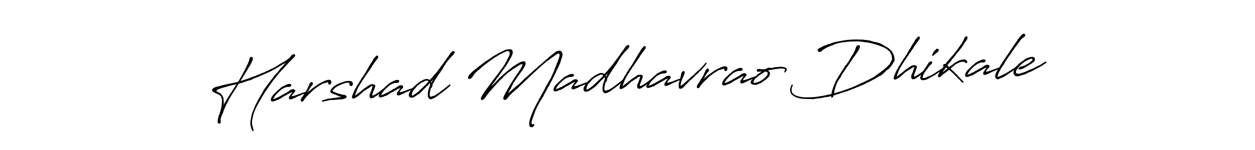 You can use this online signature creator to create a handwritten signature for the name Harshad Madhavrao Dhikale. This is the best online autograph maker. Harshad Madhavrao Dhikale signature style 7 images and pictures png