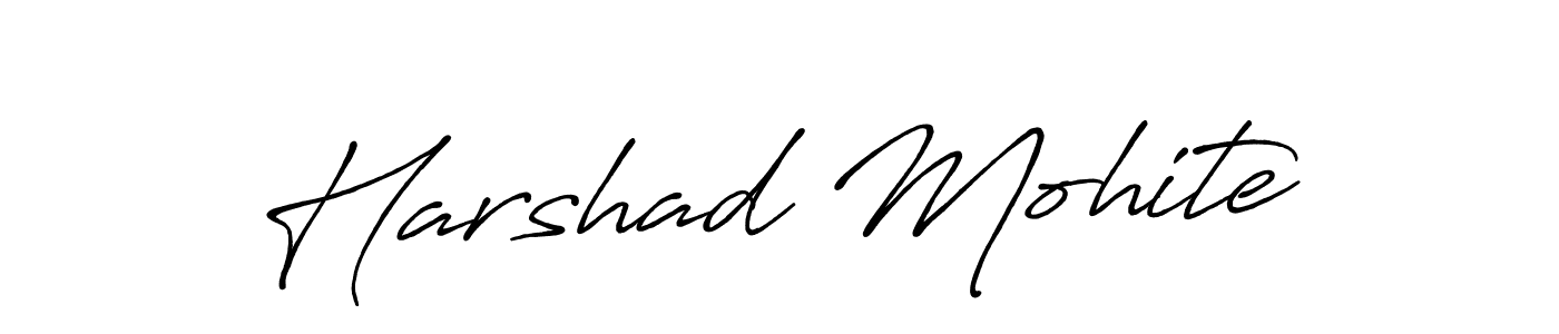 Also You can easily find your signature by using the search form. We will create Harshad Mohite name handwritten signature images for you free of cost using Antro_Vectra_Bolder sign style. Harshad Mohite signature style 7 images and pictures png