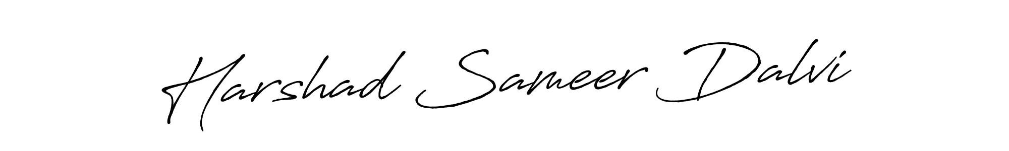 The best way (Antro_Vectra_Bolder) to make a short signature is to pick only two or three words in your name. The name Harshad Sameer Dalvi include a total of six letters. For converting this name. Harshad Sameer Dalvi signature style 7 images and pictures png