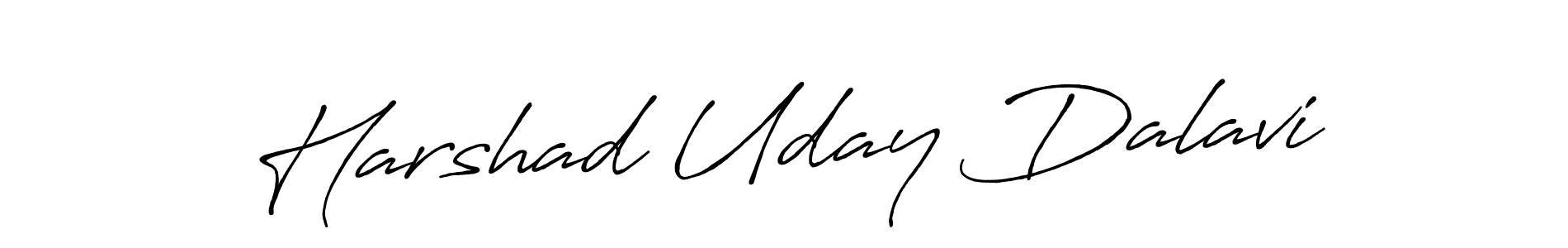 Use a signature maker to create a handwritten signature online. With this signature software, you can design (Antro_Vectra_Bolder) your own signature for name Harshad Uday Dalavi. Harshad Uday Dalavi signature style 7 images and pictures png
