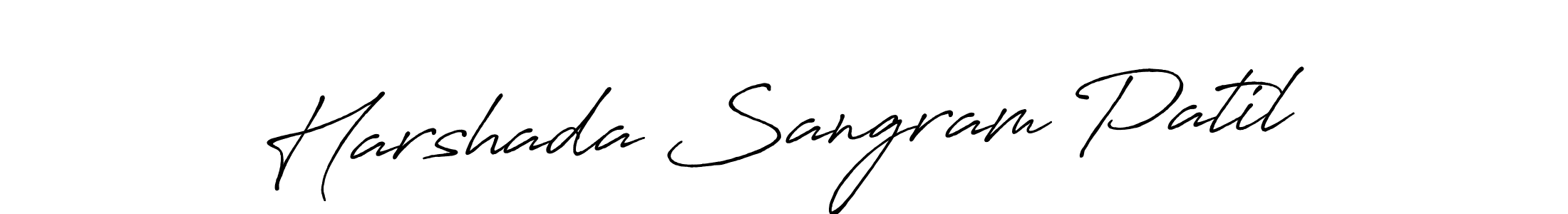 You can use this online signature creator to create a handwritten signature for the name Harshada Sangram Patil. This is the best online autograph maker. Harshada Sangram Patil signature style 7 images and pictures png