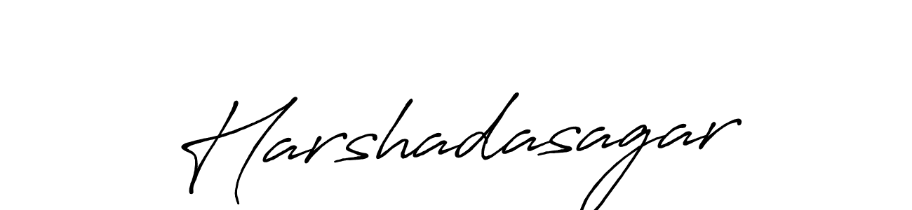 Also You can easily find your signature by using the search form. We will create Harshadasagar name handwritten signature images for you free of cost using Antro_Vectra_Bolder sign style. Harshadasagar signature style 7 images and pictures png