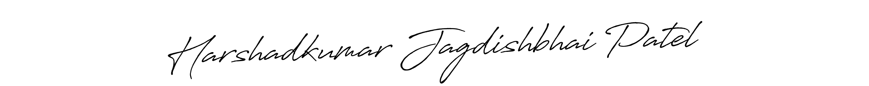 Also we have Harshadkumar Jagdishbhai Patel name is the best signature style. Create professional handwritten signature collection using Antro_Vectra_Bolder autograph style. Harshadkumar Jagdishbhai Patel signature style 7 images and pictures png