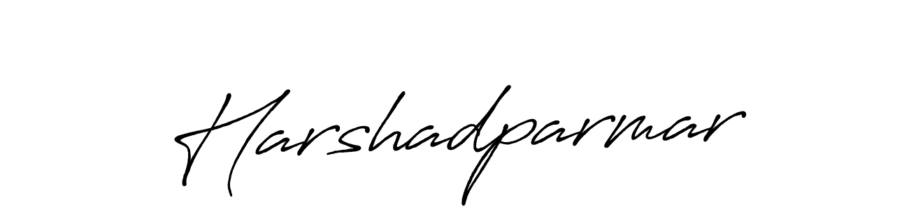Make a beautiful signature design for name Harshadparmar. Use this online signature maker to create a handwritten signature for free. Harshadparmar signature style 7 images and pictures png