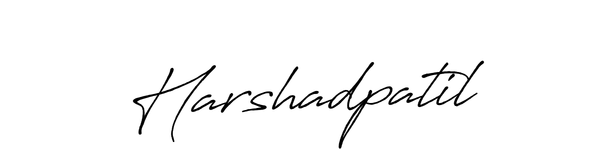 You should practise on your own different ways (Antro_Vectra_Bolder) to write your name (Harshadpatil) in signature. don't let someone else do it for you. Harshadpatil signature style 7 images and pictures png