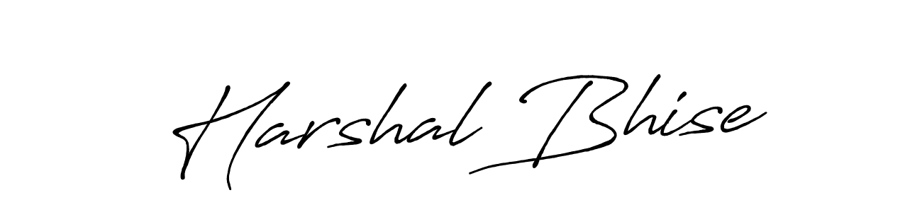 Similarly Antro_Vectra_Bolder is the best handwritten signature design. Signature creator online .You can use it as an online autograph creator for name Harshal Bhise. Harshal Bhise signature style 7 images and pictures png