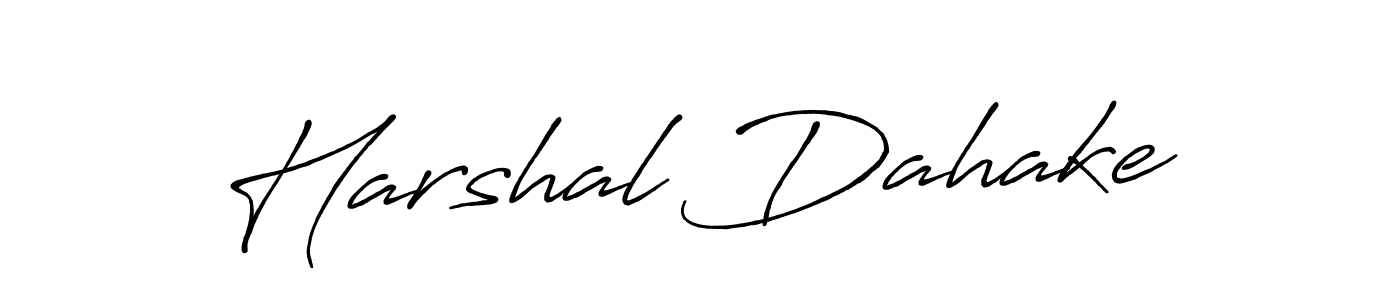 How to Draw Harshal Dahake signature style? Antro_Vectra_Bolder is a latest design signature styles for name Harshal Dahake. Harshal Dahake signature style 7 images and pictures png