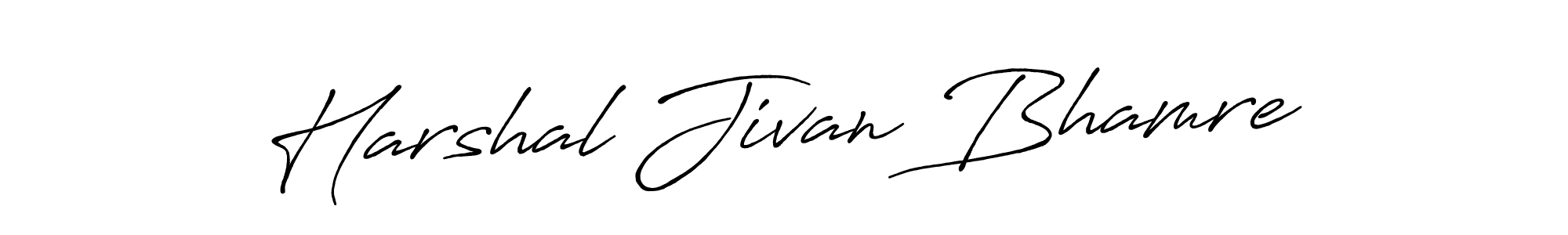 The best way (Antro_Vectra_Bolder) to make a short signature is to pick only two or three words in your name. The name Harshal Jivan Bhamre include a total of six letters. For converting this name. Harshal Jivan Bhamre signature style 7 images and pictures png