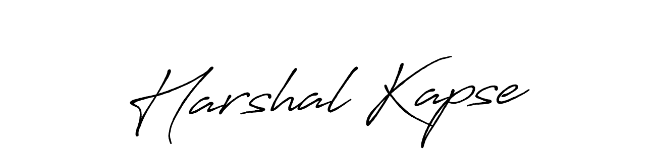 Make a beautiful signature design for name Harshal Kapse. Use this online signature maker to create a handwritten signature for free. Harshal Kapse signature style 7 images and pictures png