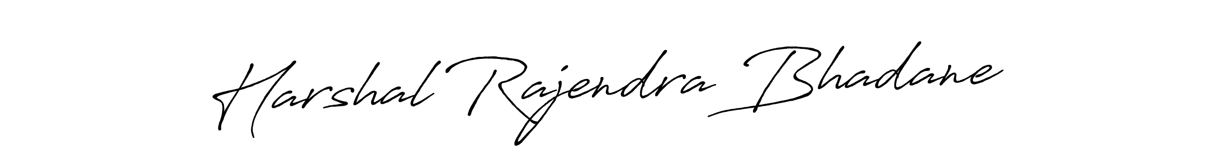 How to make Harshal Rajendra Bhadane signature? Antro_Vectra_Bolder is a professional autograph style. Create handwritten signature for Harshal Rajendra Bhadane name. Harshal Rajendra Bhadane signature style 7 images and pictures png