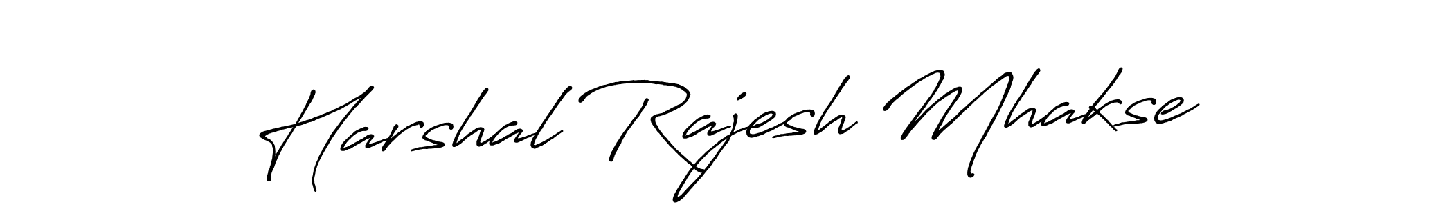 Design your own signature with our free online signature maker. With this signature software, you can create a handwritten (Antro_Vectra_Bolder) signature for name Harshal Rajesh Mhakse. Harshal Rajesh Mhakse signature style 7 images and pictures png