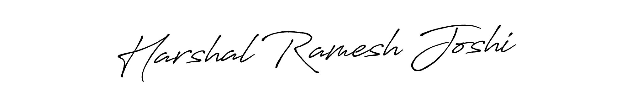 The best way (Antro_Vectra_Bolder) to make a short signature is to pick only two or three words in your name. The name Harshal Ramesh Joshi include a total of six letters. For converting this name. Harshal Ramesh Joshi signature style 7 images and pictures png