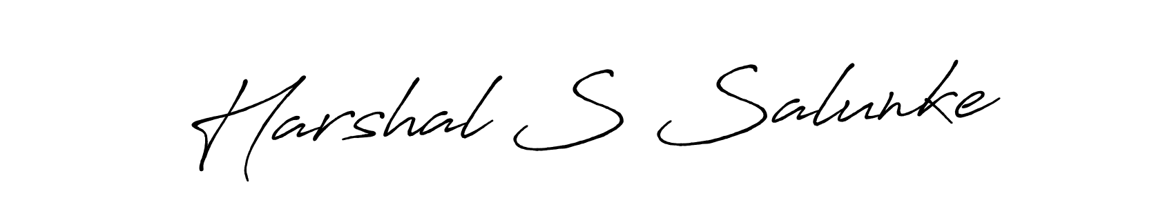 You should practise on your own different ways (Antro_Vectra_Bolder) to write your name (Harshal S Salunke) in signature. don't let someone else do it for you. Harshal S Salunke signature style 7 images and pictures png