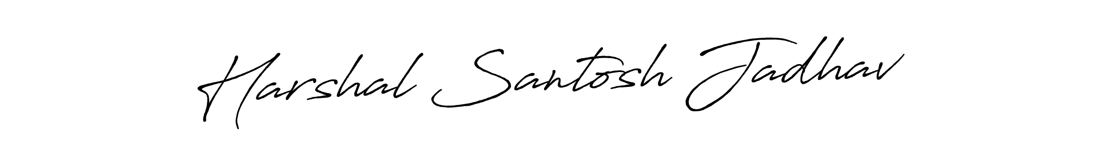 This is the best signature style for the Harshal Santosh Jadhav name. Also you like these signature font (Antro_Vectra_Bolder). Mix name signature. Harshal Santosh Jadhav signature style 7 images and pictures png