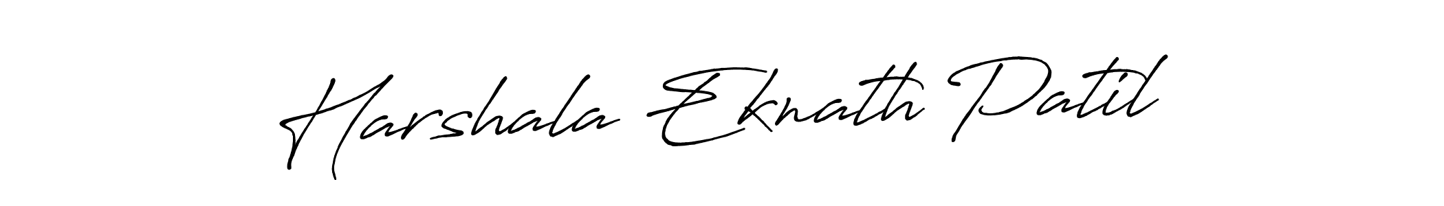 How to make Harshala Eknath Patil signature? Antro_Vectra_Bolder is a professional autograph style. Create handwritten signature for Harshala Eknath Patil name. Harshala Eknath Patil signature style 7 images and pictures png