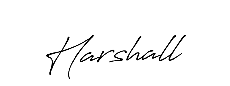 Also You can easily find your signature by using the search form. We will create Harshall name handwritten signature images for you free of cost using Antro_Vectra_Bolder sign style. Harshall signature style 7 images and pictures png