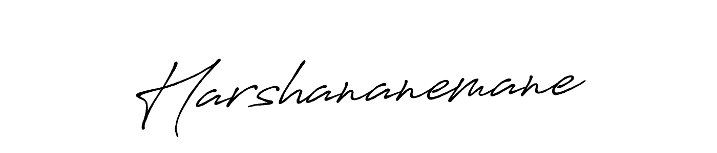 Once you've used our free online signature maker to create your best signature Antro_Vectra_Bolder style, it's time to enjoy all of the benefits that Harshananemane name signing documents. Harshananemane signature style 7 images and pictures png