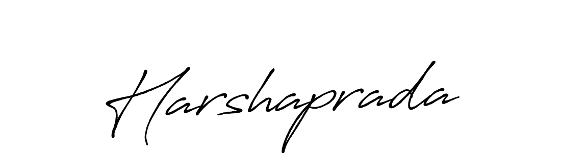 Harshaprada stylish signature style. Best Handwritten Sign (Antro_Vectra_Bolder) for my name. Handwritten Signature Collection Ideas for my name Harshaprada. Harshaprada signature style 7 images and pictures png