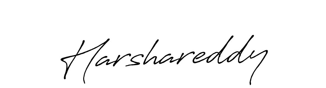 Also we have Harshareddy name is the best signature style. Create professional handwritten signature collection using Antro_Vectra_Bolder autograph style. Harshareddy signature style 7 images and pictures png