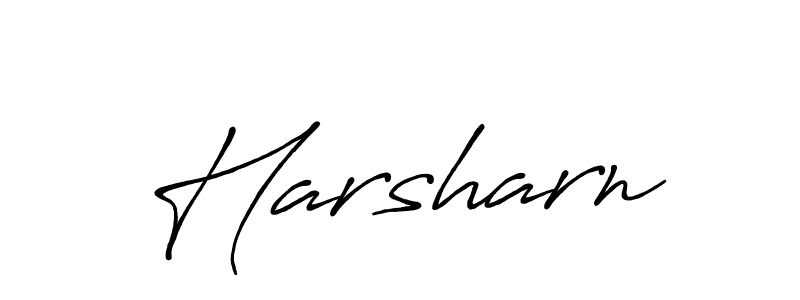 Once you've used our free online signature maker to create your best signature Antro_Vectra_Bolder style, it's time to enjoy all of the benefits that Harsharn name signing documents. Harsharn signature style 7 images and pictures png