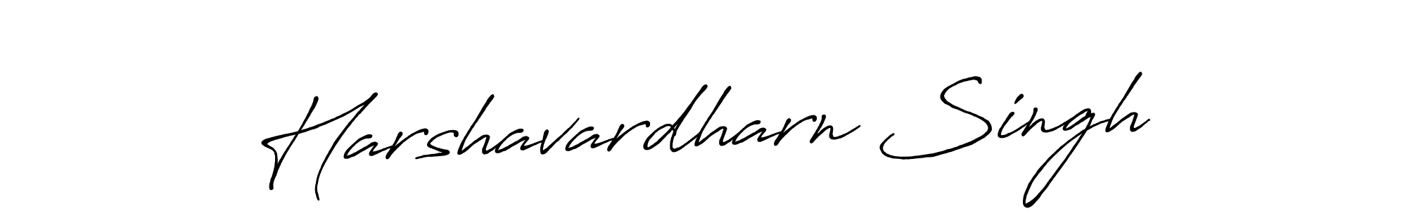 Create a beautiful signature design for name Harshavardharn Singh. With this signature (Antro_Vectra_Bolder) fonts, you can make a handwritten signature for free. Harshavardharn Singh signature style 7 images and pictures png