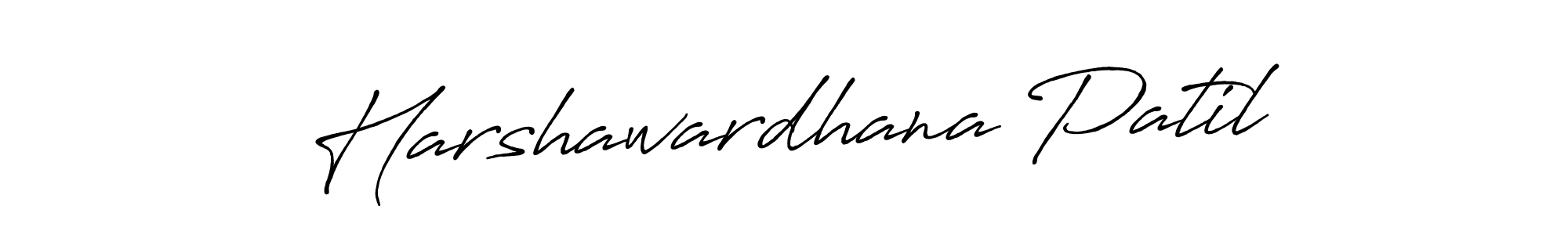Design your own signature with our free online signature maker. With this signature software, you can create a handwritten (Antro_Vectra_Bolder) signature for name Harshawardhana Patil. Harshawardhana Patil signature style 7 images and pictures png