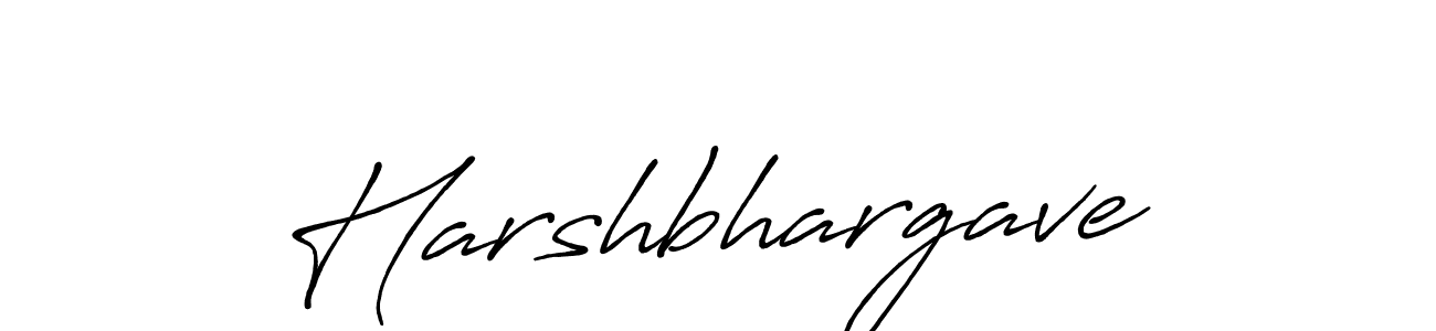 Harshbhargave stylish signature style. Best Handwritten Sign (Antro_Vectra_Bolder) for my name. Handwritten Signature Collection Ideas for my name Harshbhargave. Harshbhargave signature style 7 images and pictures png