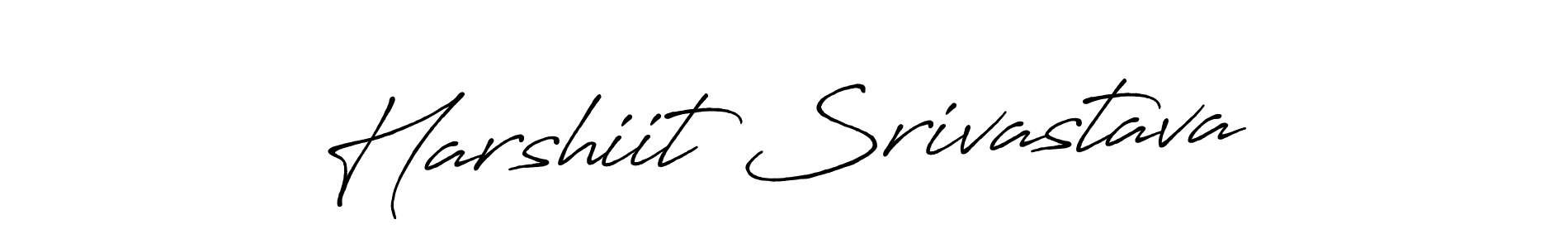 This is the best signature style for the Harshiit Srivastava name. Also you like these signature font (Antro_Vectra_Bolder). Mix name signature. Harshiit Srivastava signature style 7 images and pictures png