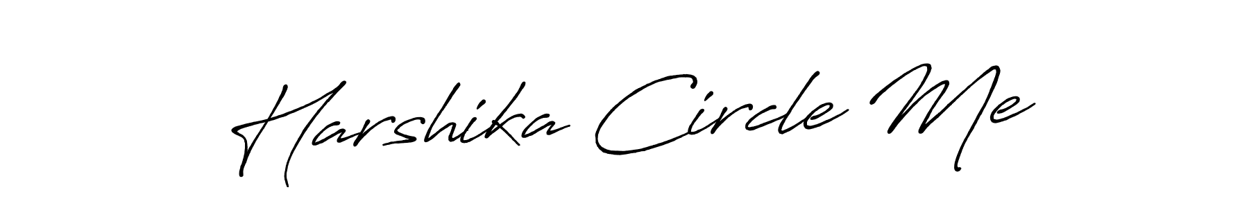 Similarly Antro_Vectra_Bolder is the best handwritten signature design. Signature creator online .You can use it as an online autograph creator for name Harshika Circle Me. Harshika Circle Me signature style 7 images and pictures png