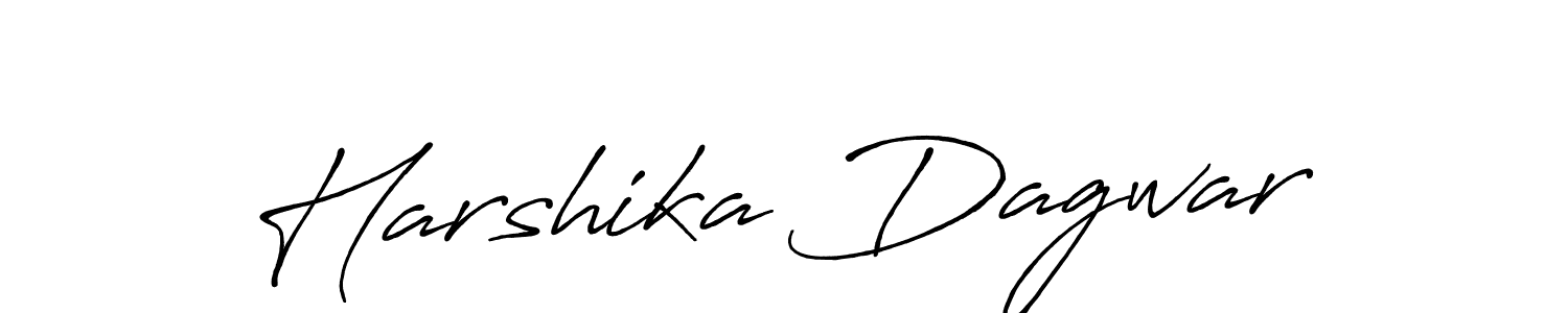 Design your own signature with our free online signature maker. With this signature software, you can create a handwritten (Antro_Vectra_Bolder) signature for name Harshika Dagwar. Harshika Dagwar signature style 7 images and pictures png