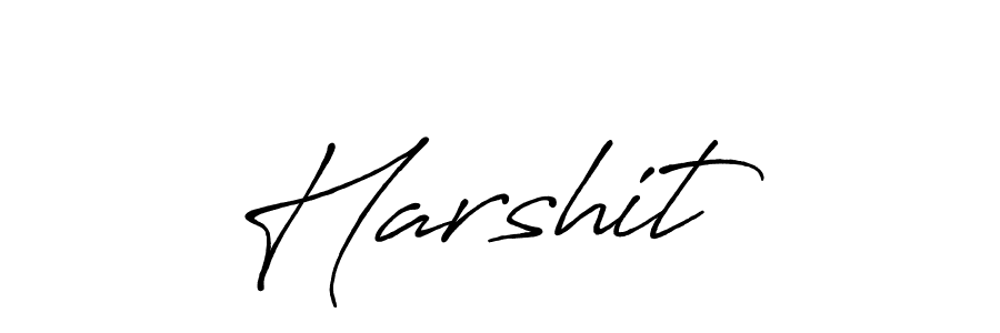 Design your own signature with our free online signature maker. With this signature software, you can create a handwritten (Antro_Vectra_Bolder) signature for name Harshit¤. Harshit¤ signature style 7 images and pictures png