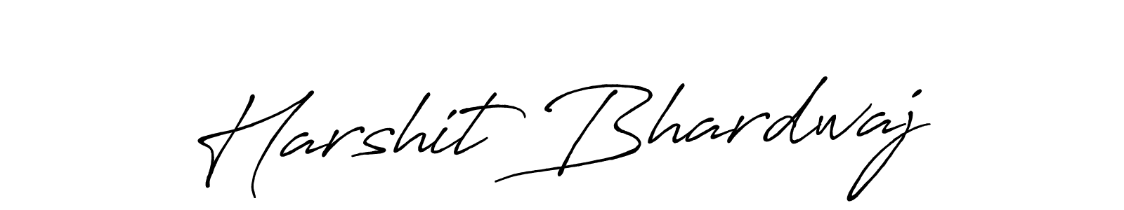 It looks lik you need a new signature style for name Harshit Bhardwaj. Design unique handwritten (Antro_Vectra_Bolder) signature with our free signature maker in just a few clicks. Harshit Bhardwaj signature style 7 images and pictures png