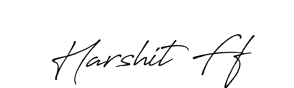 Once you've used our free online signature maker to create your best signature Antro_Vectra_Bolder style, it's time to enjoy all of the benefits that Harshit Ff name signing documents. Harshit Ff signature style 7 images and pictures png