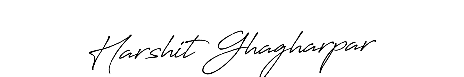 Make a short Harshit Ghagharpar signature style. Manage your documents anywhere anytime using Antro_Vectra_Bolder. Create and add eSignatures, submit forms, share and send files easily. Harshit Ghagharpar signature style 7 images and pictures png