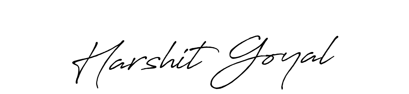 Also we have Harshit Goyal name is the best signature style. Create professional handwritten signature collection using Antro_Vectra_Bolder autograph style. Harshit Goyal signature style 7 images and pictures png