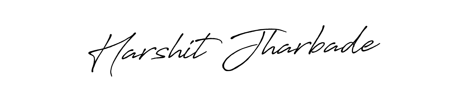 Make a short Harshit Jharbade signature style. Manage your documents anywhere anytime using Antro_Vectra_Bolder. Create and add eSignatures, submit forms, share and send files easily. Harshit Jharbade signature style 7 images and pictures png