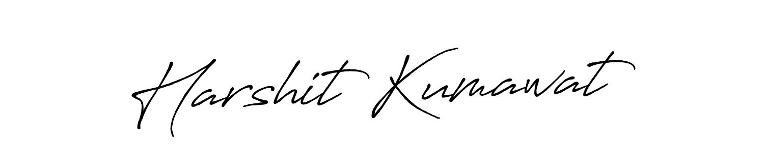 if you are searching for the best signature style for your name Harshit Kumawat. so please give up your signature search. here we have designed multiple signature styles  using Antro_Vectra_Bolder. Harshit Kumawat signature style 7 images and pictures png