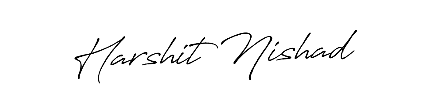 Also You can easily find your signature by using the search form. We will create Harshit Nishad name handwritten signature images for you free of cost using Antro_Vectra_Bolder sign style. Harshit Nishad signature style 7 images and pictures png