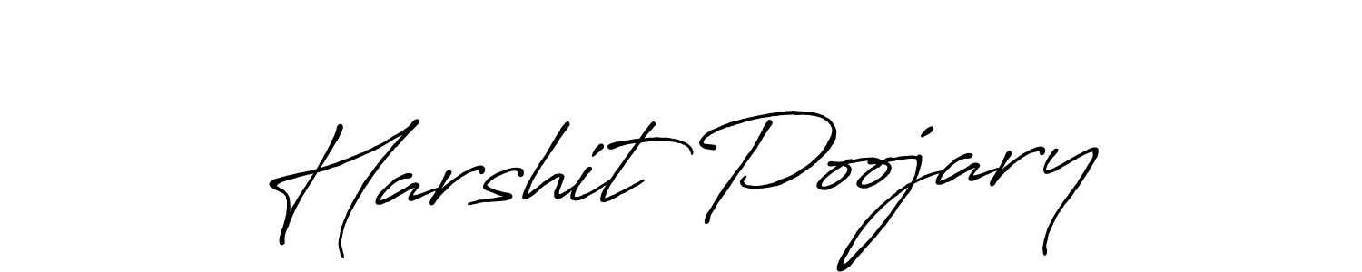 Also You can easily find your signature by using the search form. We will create Harshit Poojary name handwritten signature images for you free of cost using Antro_Vectra_Bolder sign style. Harshit Poojary signature style 7 images and pictures png