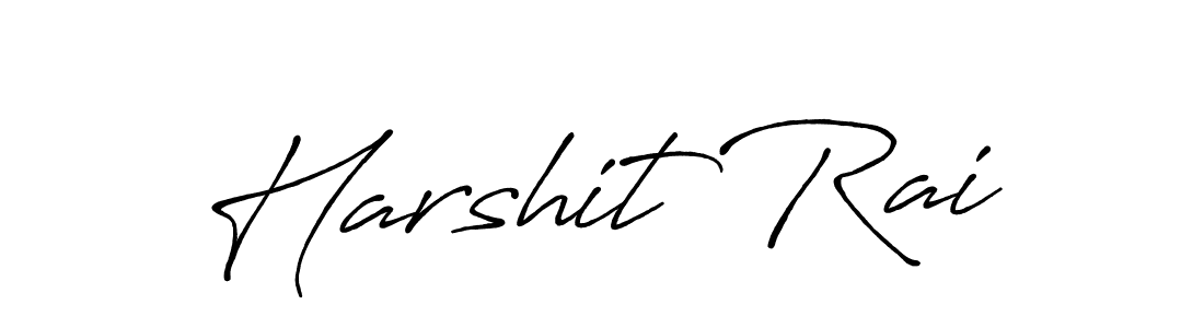 Make a short Harshit Rai signature style. Manage your documents anywhere anytime using Antro_Vectra_Bolder. Create and add eSignatures, submit forms, share and send files easily. Harshit Rai signature style 7 images and pictures png
