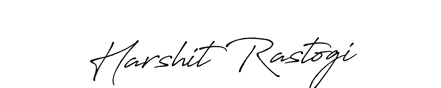 It looks lik you need a new signature style for name Harshit Rastogi. Design unique handwritten (Antro_Vectra_Bolder) signature with our free signature maker in just a few clicks. Harshit Rastogi signature style 7 images and pictures png