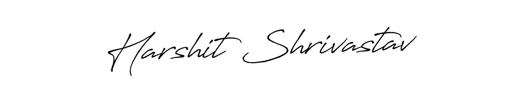 How to make Harshit Shrivastav signature? Antro_Vectra_Bolder is a professional autograph style. Create handwritten signature for Harshit Shrivastav name. Harshit Shrivastav signature style 7 images and pictures png