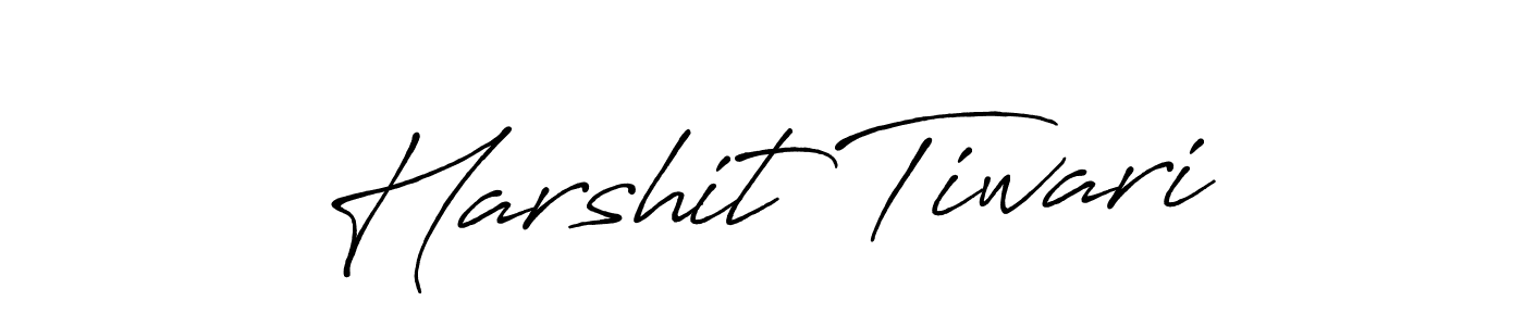 Also we have Harshit Tiwari name is the best signature style. Create professional handwritten signature collection using Antro_Vectra_Bolder autograph style. Harshit Tiwari signature style 7 images and pictures png