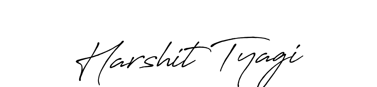 You should practise on your own different ways (Antro_Vectra_Bolder) to write your name (Harshit Tyagi) in signature. don't let someone else do it for you. Harshit Tyagi signature style 7 images and pictures png