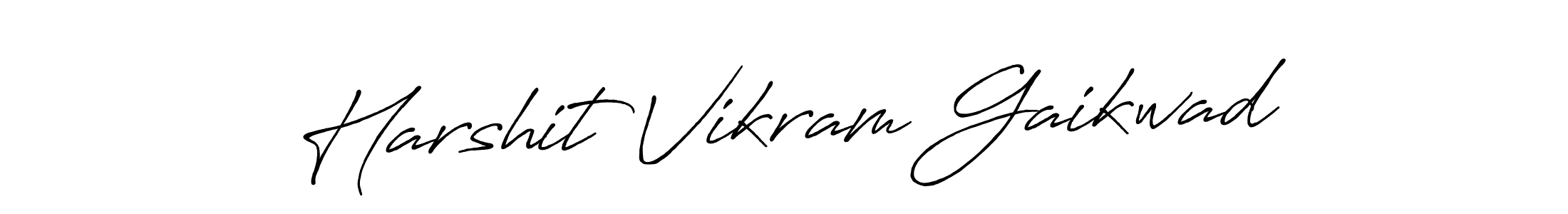 It looks lik you need a new signature style for name Harshit Vikram Gaikwad. Design unique handwritten (Antro_Vectra_Bolder) signature with our free signature maker in just a few clicks. Harshit Vikram Gaikwad signature style 7 images and pictures png