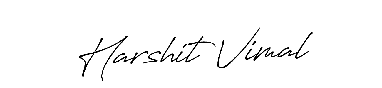 Best and Professional Signature Style for Harshit Vimal. Antro_Vectra_Bolder Best Signature Style Collection. Harshit Vimal signature style 7 images and pictures png