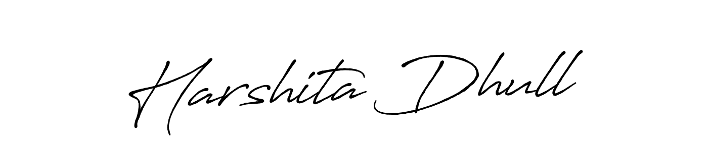 You can use this online signature creator to create a handwritten signature for the name Harshita Dhull. This is the best online autograph maker. Harshita Dhull signature style 7 images and pictures png