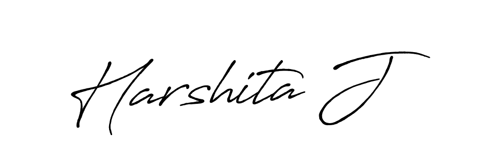 Make a beautiful signature design for name Harshita J. Use this online signature maker to create a handwritten signature for free. Harshita J signature style 7 images and pictures png